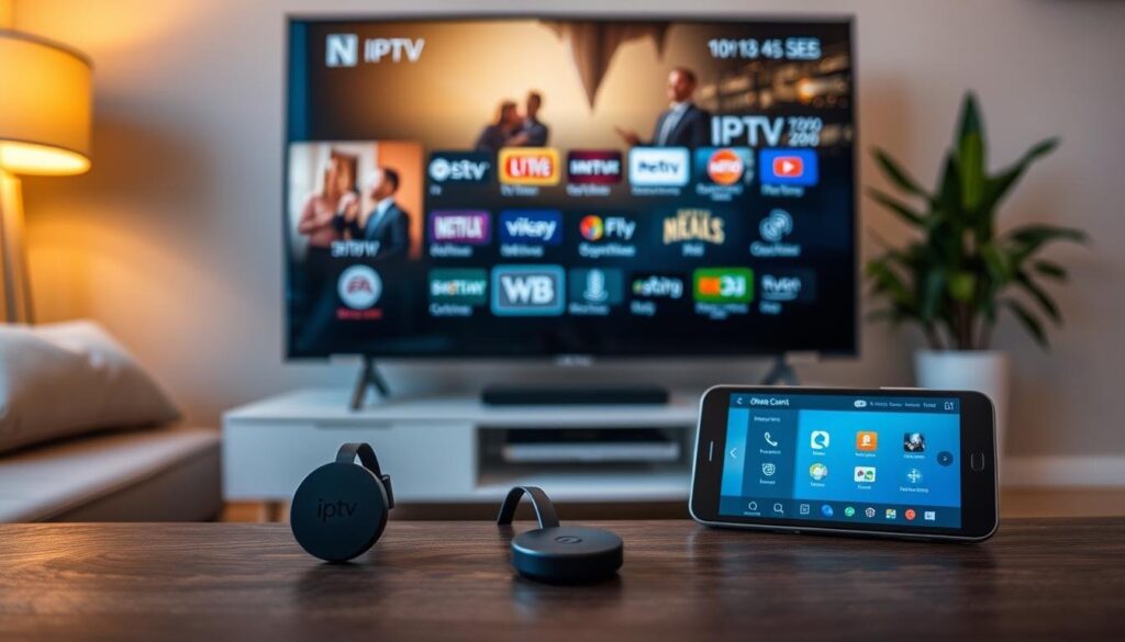 iptv sur chromecast